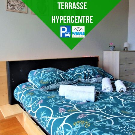 La Dolce Vita -T2 52M2- Dernier Etage- Terrasse-Parking-Wifi Fibre Leilighet Tarbes Eksteriør bilde
