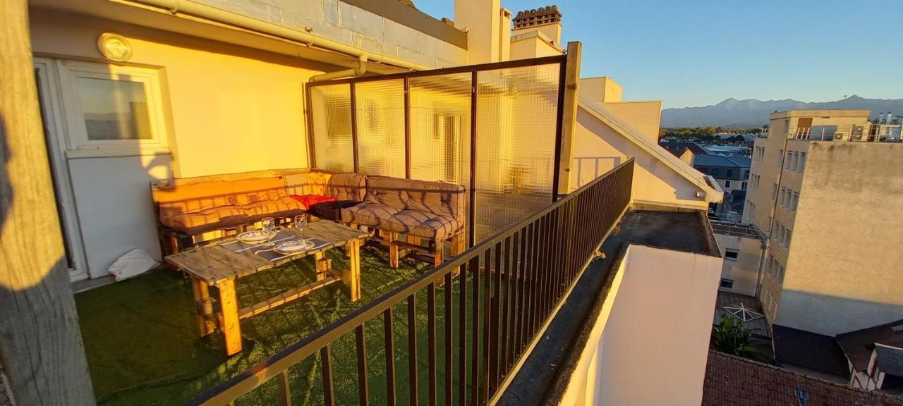 La Dolce Vita -T2 52M2- Dernier Etage- Terrasse-Parking-Wifi Fibre Leilighet Tarbes Eksteriør bilde